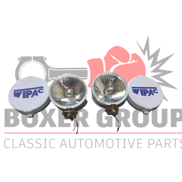 Chrome Wipac Spotlamps With Covers