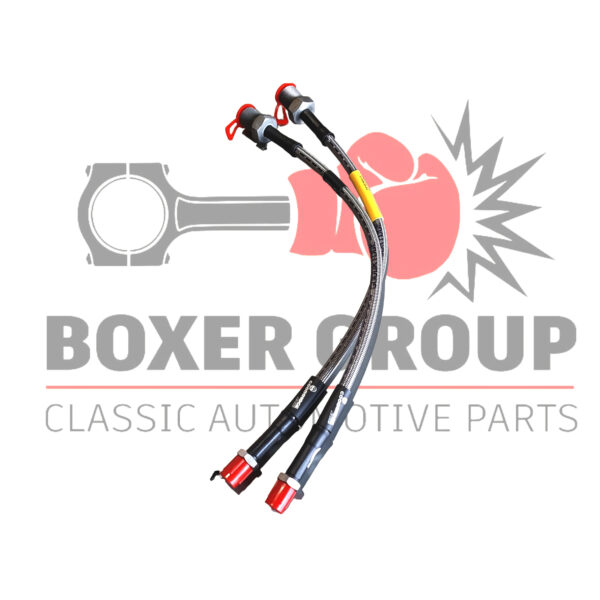 Brake Hose Braided Front Pair Only