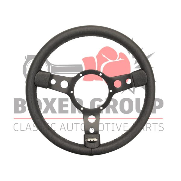 13″ 3 Spk S/D (B) Leather Bl. Steering Wheel