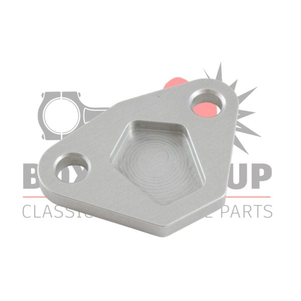 Alloy Blanking Plate  – Fuel Pump  –  Silver