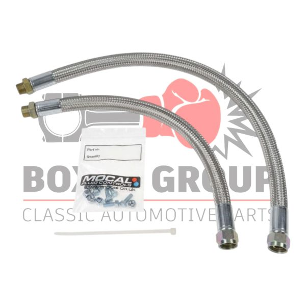 Oil Cooler Braided Hoses 12a Eng 92on(2 11/16 UNF Ends)