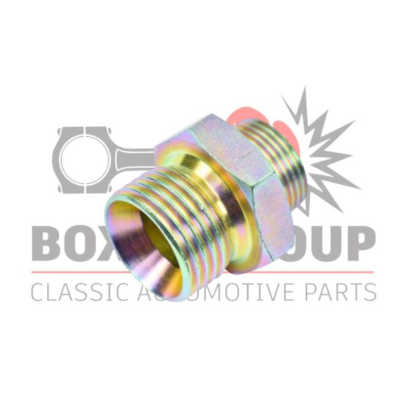Oil Cooler Union. Block/Filter to Cooler 1991 On