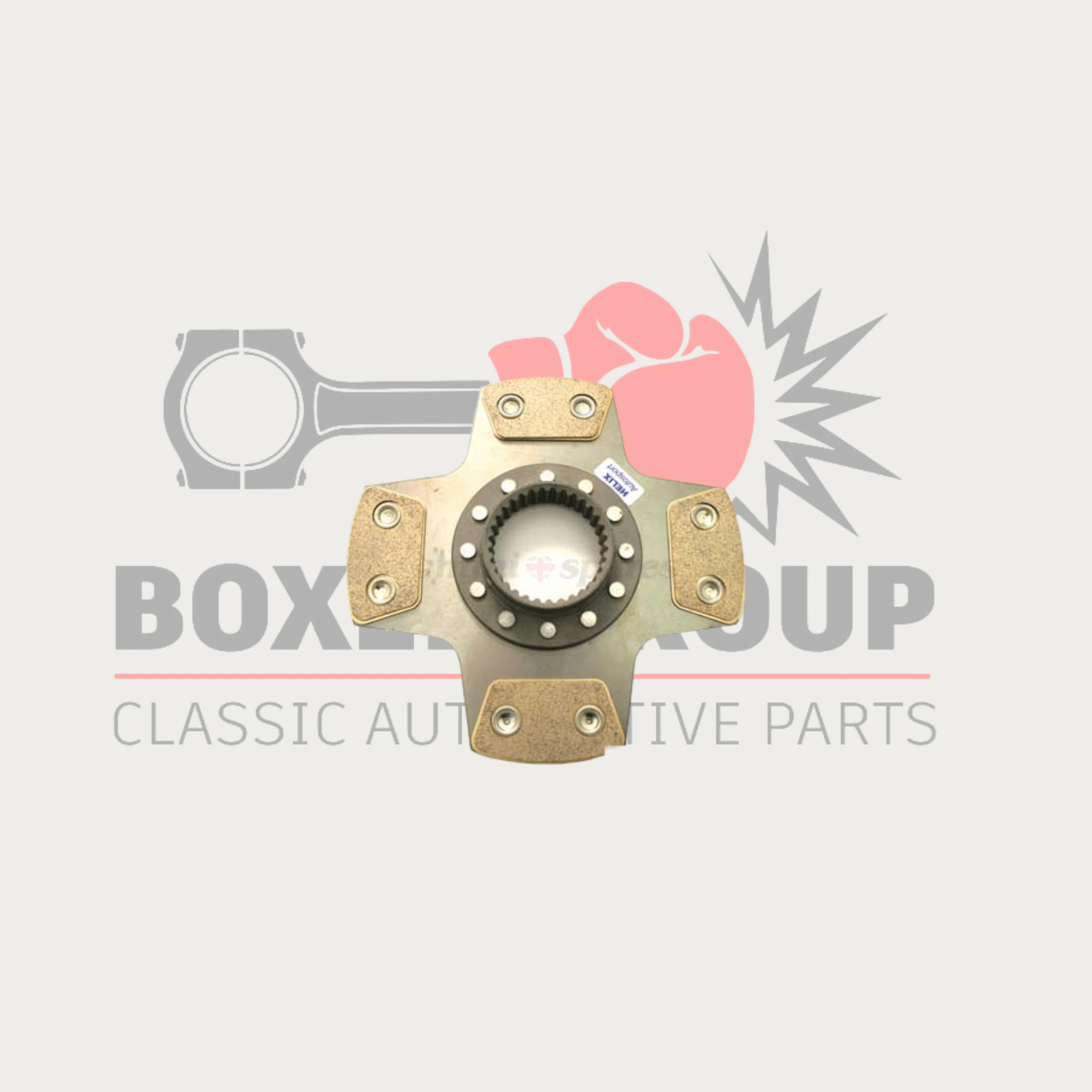 Clutch Plate 4 Finger Race Paddle 190 mm for 1990 On Verto Boxer Group