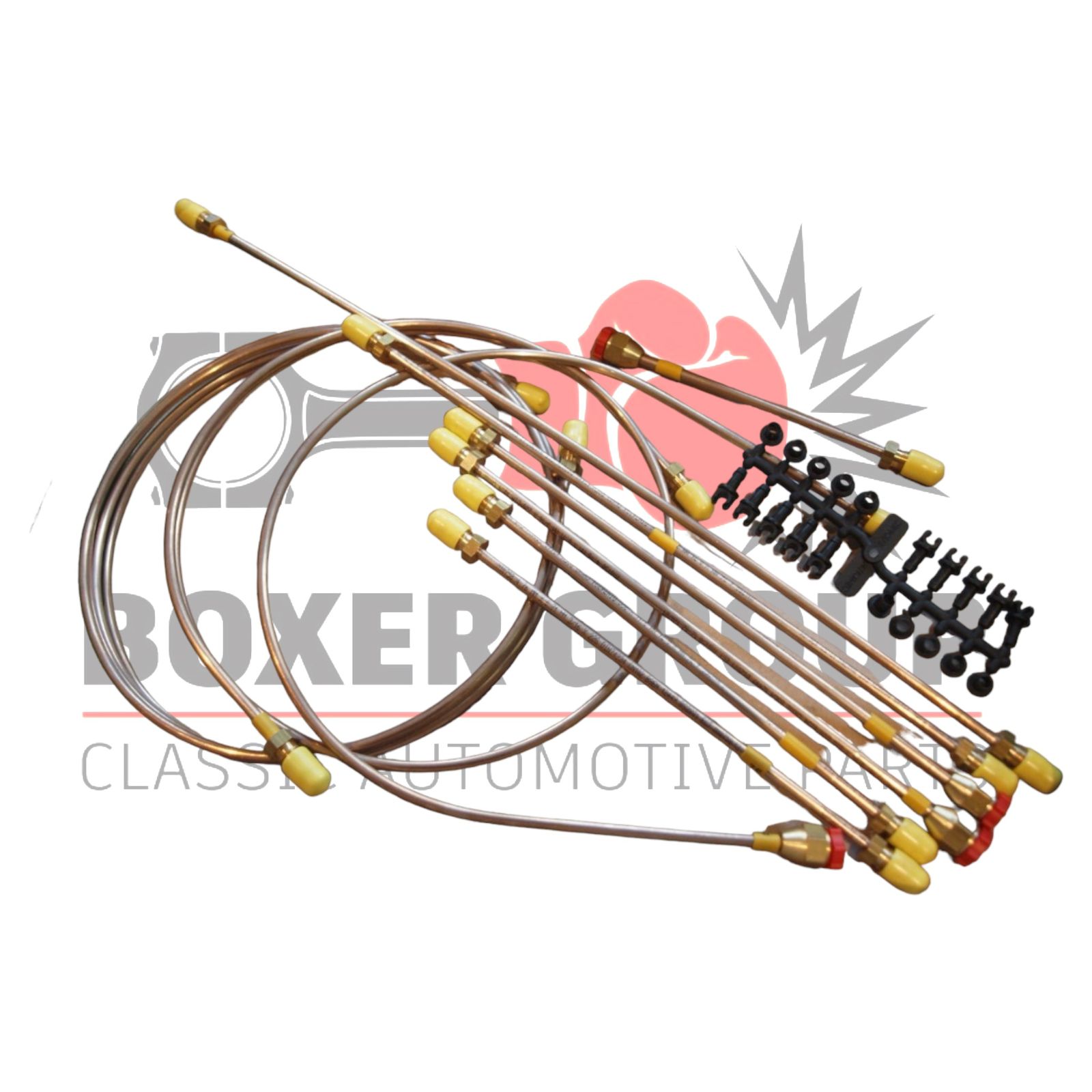 Brakepipe Kit Single Line Dry Suspension Less Servo