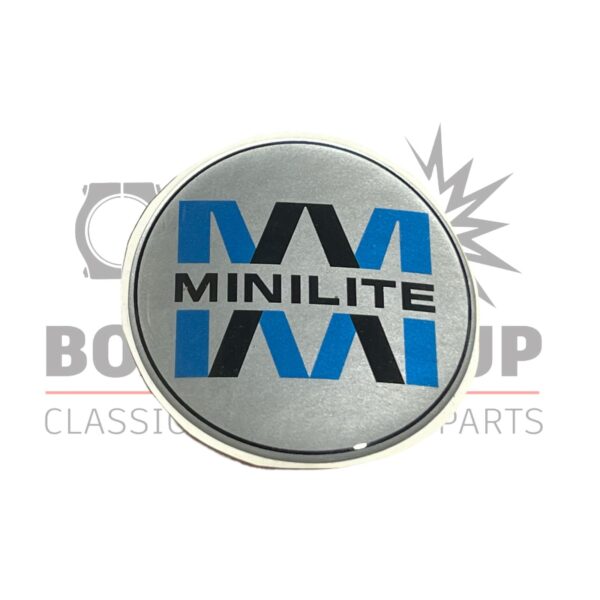 Minilite Centre Cap Emblem Sticker (55Mm)
