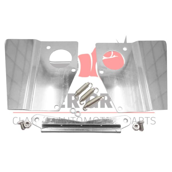 Heat Shield Stainless Steel Kit Hs4 Twin Carbs