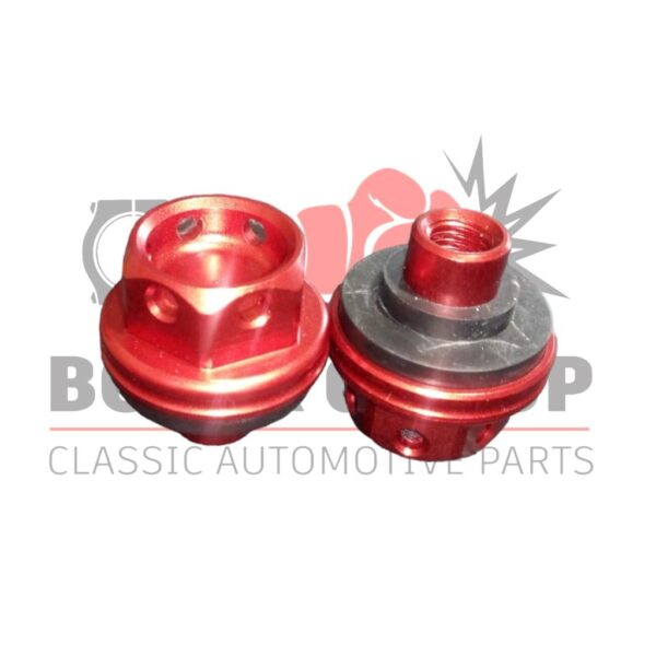 Rocker Cover Nuts – Short Pair (Red)