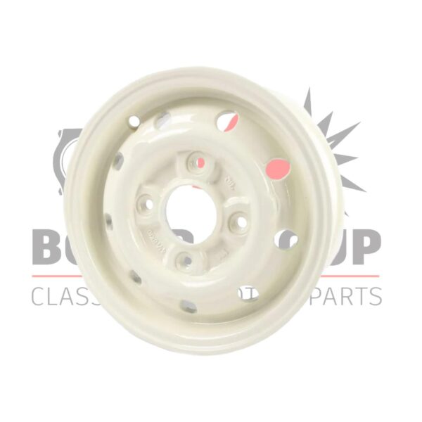 4.5” X 10″ Cooper S Alloy Wheel – White