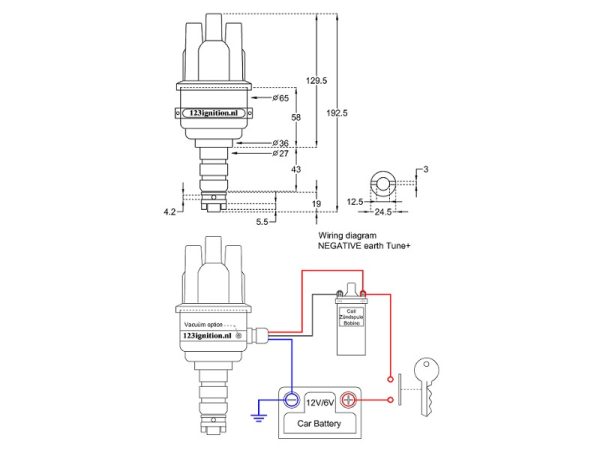Wireless Programmable 123 Electronic Distributor Pre A+ - Image 3