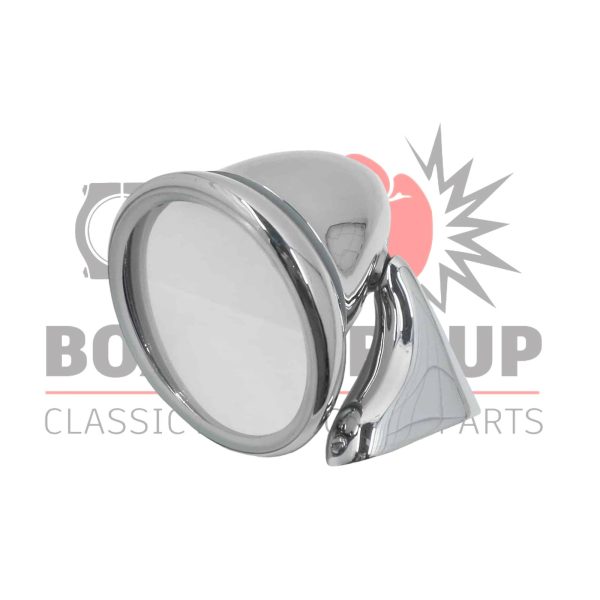 Torpedo mirror r/h door fitting convex glass