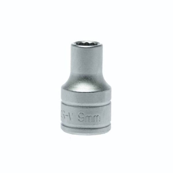 1/2″ Socket 12 pt Metric 9mm