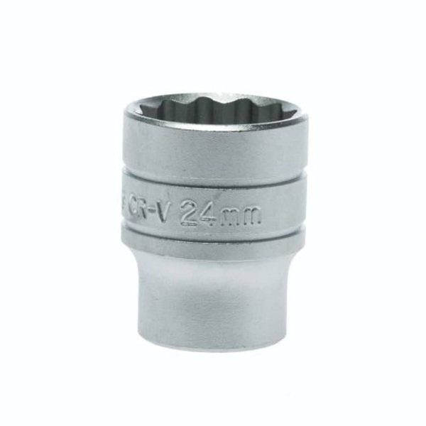 1/2″ Socket 12 pt Metric 24mm
