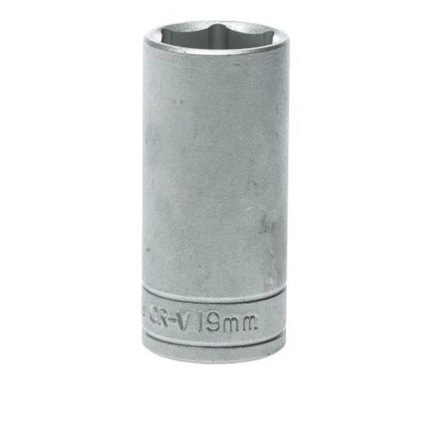 3/8″ Deep Socket 6 pt Metric 19mm