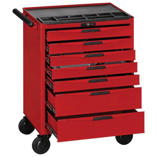 26″ PRO Cabinet FOAM Tool Kit 333 Pieces Red