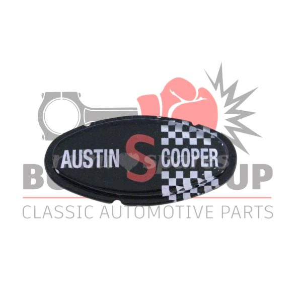 Badge Austin cooper S Bonnet MK2