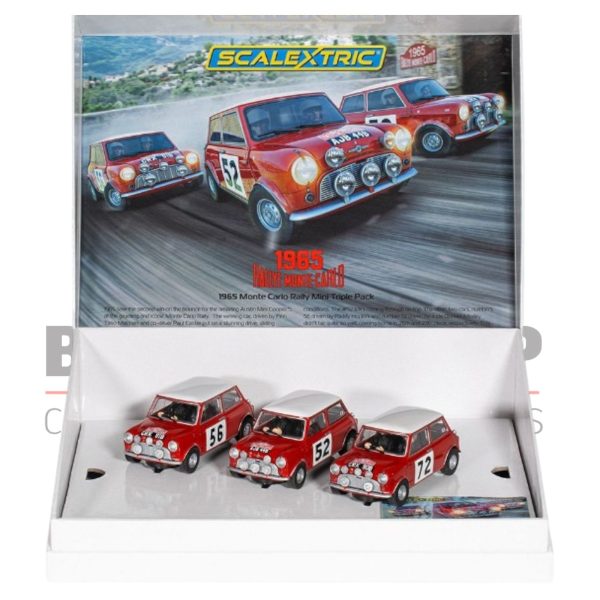 1965 Monte Carlo Rally Mini – Triple Car Pack