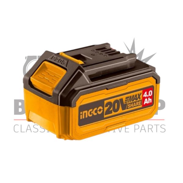 Ingco 4Ah Battery 20v P20S For All Ingco Cordless Tools