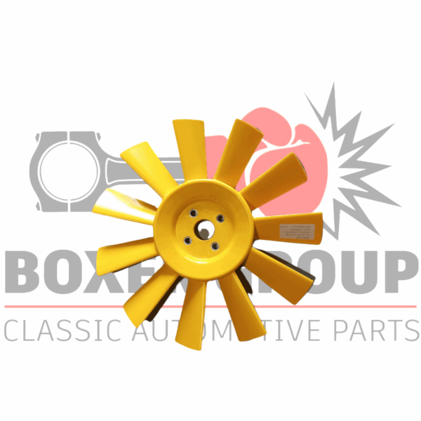 11 Blade Yellow Plastic Radiator Cooling Fan