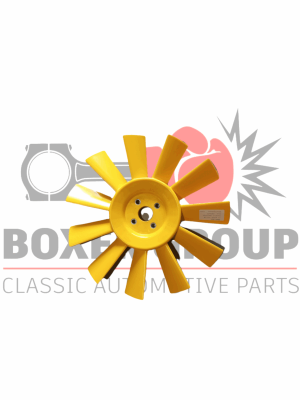 11 Blade Yellow Plastic Radiator Cooling Fan