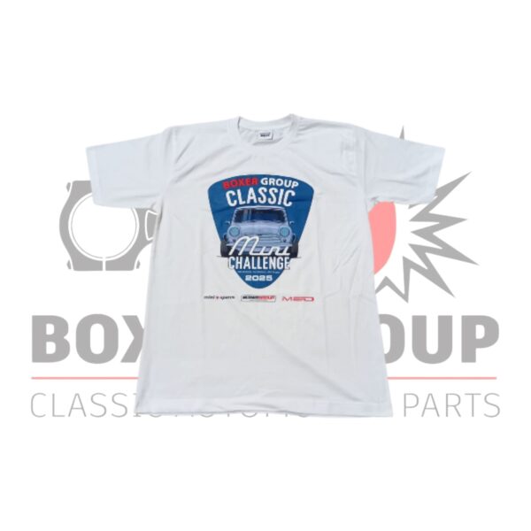 Classic Mini Challenge 2025 White T-Shirt XLarge