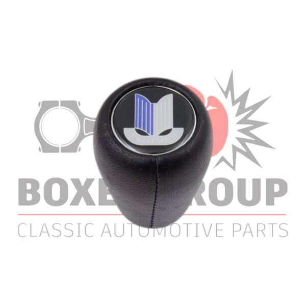 Gear Lever Knob – Leather – Triumph Shield